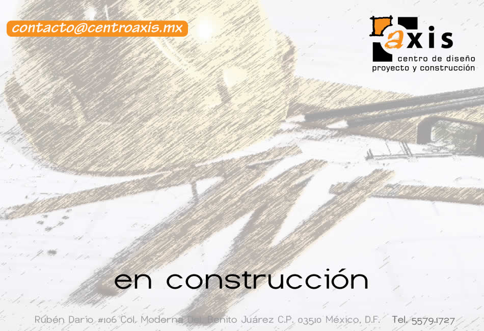 Boceto arquitectónico original de Centro AXIS